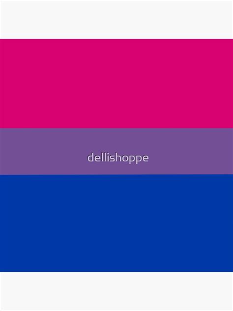 Bisexual Pride Flag Pride Flags Sticker For Sale By Dellishoppe Redbubble