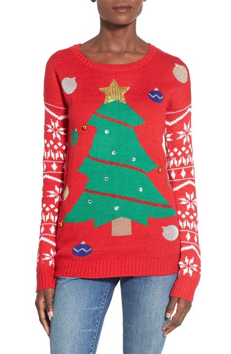 Derek Heart Tree Ornament Christmas Sweater Nordstrom