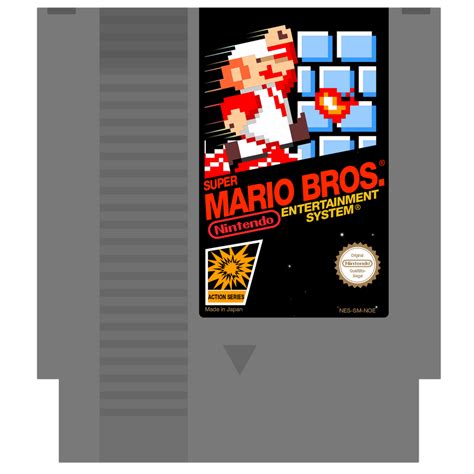 Super Mario Bros Nes Cartridge By Robinle On Deviantart