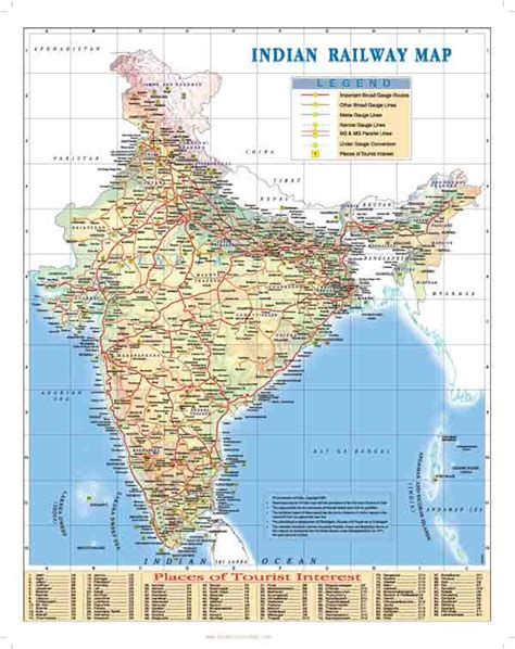 Download Train Route Map Of Indian Railways Book Rail Ticket India