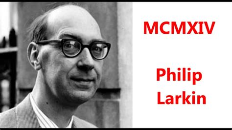 Mcmxiv Philip Larkin Poem The Whitsun Weddings Book About Wwi