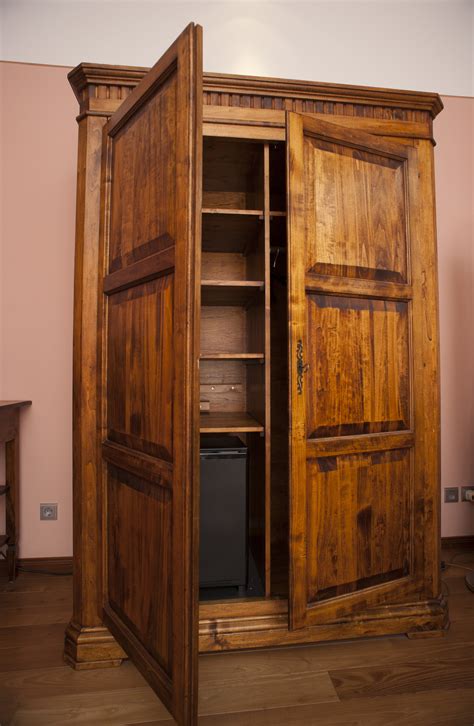 stock photo   wooden wardrobe  armoire