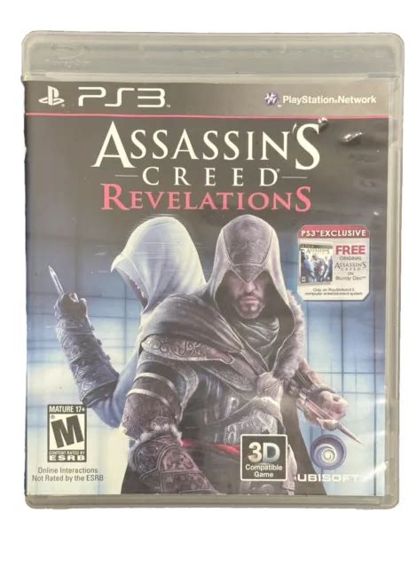 ASSASSIN S CREED REVELATIONS Sony PlayStation 3 2011 PS3 No Manual
