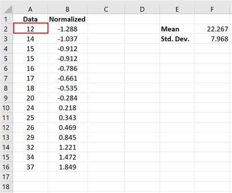 How Do You Normalize Data In Excel Daniels Gaince