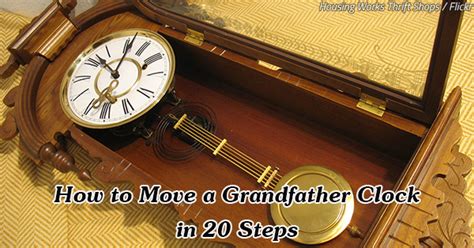Preparing a grandfather clock for moving requires care and attention. How to Move a Grandfather Clock: 20 Steps for a Clockwork Move