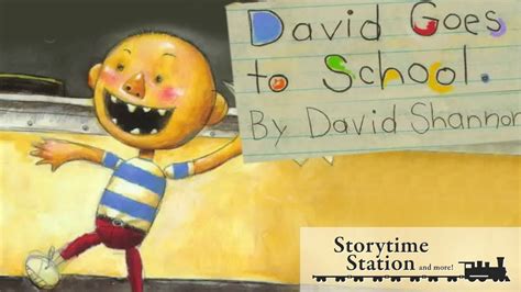 David Goes To School By David Shannon Books For Kids Read Aloud No