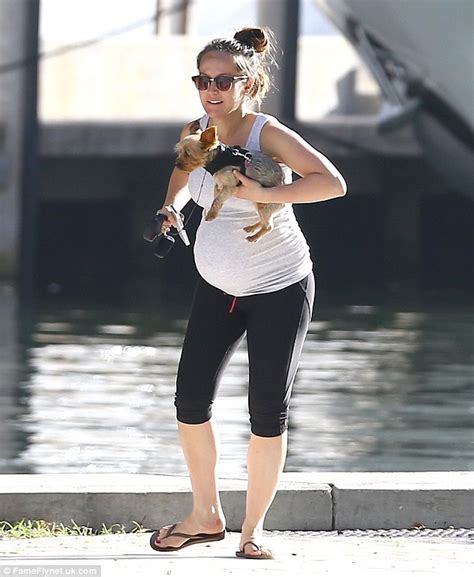 Ashley Hebert Shows Off Her Maternal Side As She Dotes On Pet Pooch