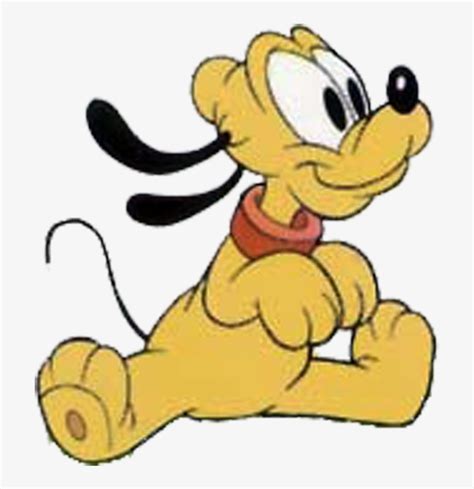 Transparent Baby Cartoon Disney Pluto Mickey Mouse Bebe 869x886 Png