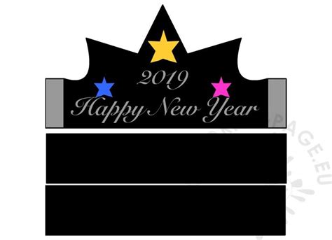 The article features happy thanksgiving signs, thanksgiving dinner, native american people, and thanksgiving harvest coloring sheets for kids of all ages. 2019 Happy New Year's Crown printable - Coloring Page