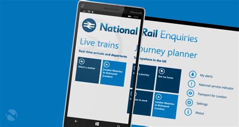 Official National Rail Enquiries App Comes To Windows Phone In The Uk