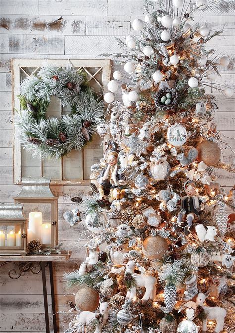 Whimsical Woodlands Christmas Tree By Raz Imports Gold Christmas