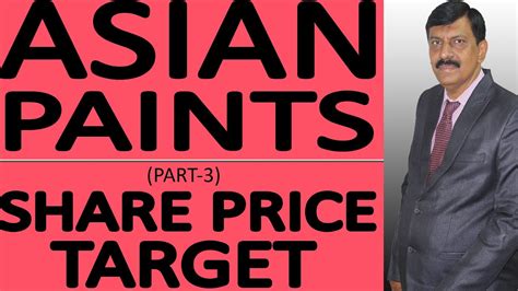 Kevin matras shows how to calculate a stock's price target and how to find stocks currently trading below them. Asian Paints Share Price Target - YouTube