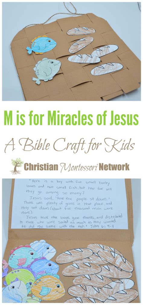 M Is For Miracles Of Jesus Christian Montessori Network In 2020