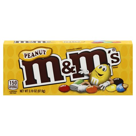 Save On Mandms Peanut Chocolate Candies Theatre Box Order Online