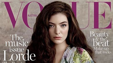 Lorde Shares Stunning Photos From Her Vogue Cover Shoot Lorde Vogue Covers Vogue Australia