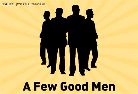 A Few Good Men Connections Article