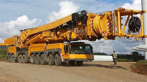 Liebherr Mobile Crane Ltm 11200 9 1 1200 Tonne Tonne Construction