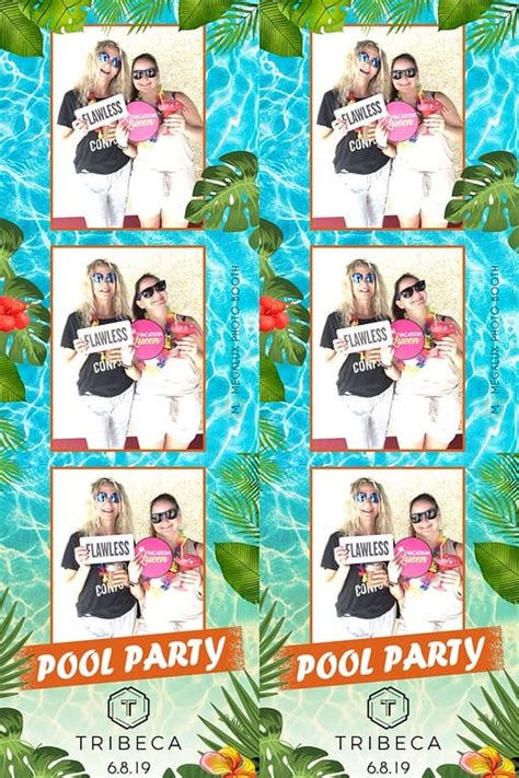 Tribeca Pool Party 06 08 19 Megalux Photo Booth 1 Photo Booth Rentals