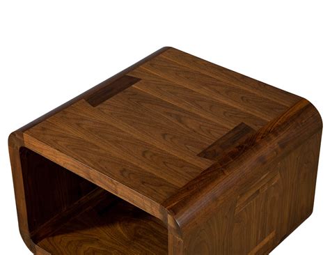 5 out of 5 stars (11) $ 165.00. Modern Walnut End Table with Curved Design | Carrocel Fine ...