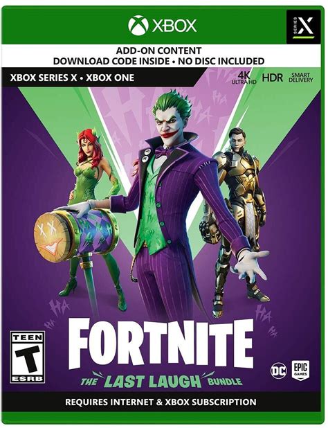Buy Fortnite The Last Laugh Bundle Xbox Series X Code In Box