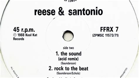 Acid To The Sound Aphrodite - Reese & Santonio • The Sound (Acid Remix) - YouTube
