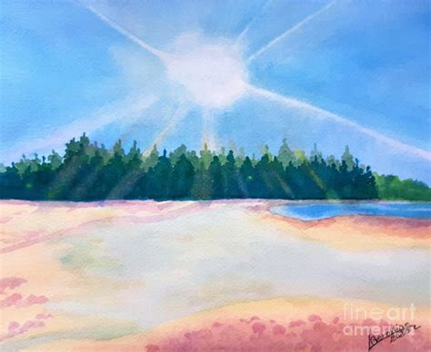 Tides Out Painting By Lorraine Germaine Fine Art America