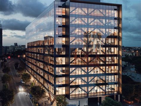 Construction Of Worlds Tallest Engineered Timber Office