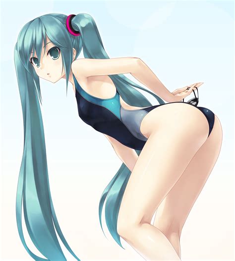 My Dear In One Piece Swimsuit Hatsune Miku Vocaloid Know Your Meme