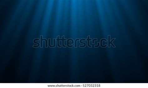 Looping Animation Ocean Waves Underwater Light Stock Illustration