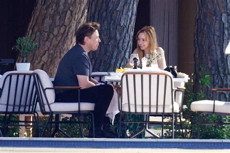 Elon Musk And Girlfriend Natasha Bassett Have Lunch In St Tropez