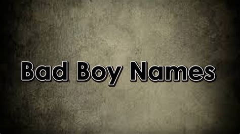 575 Bad Boy Names And Suggestions 2023 Name Guider