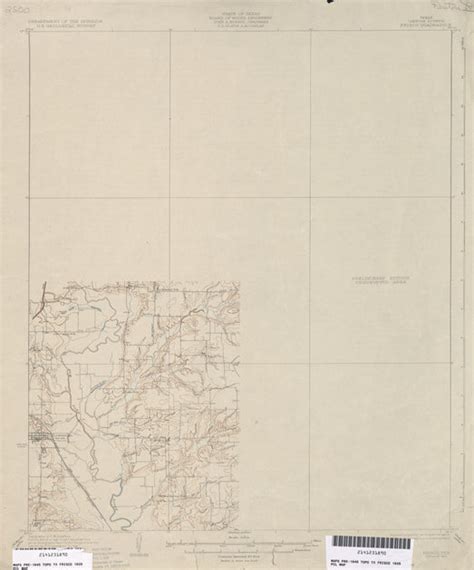Denton County Texas Historical Topographic Maps Texas Map Store