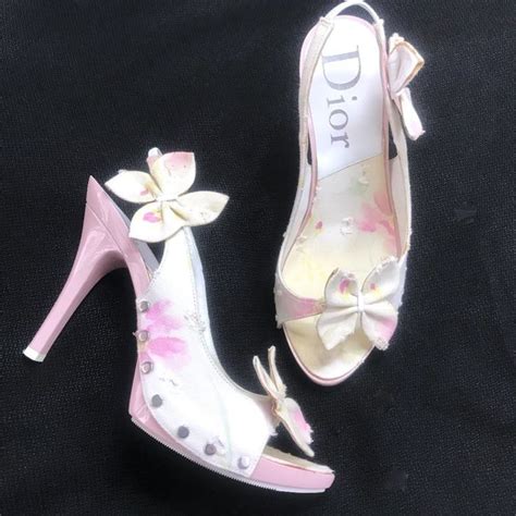 Dior Shoes Auc Dior Monogram Vintage Diorissimo Pink Sandals Poshmark