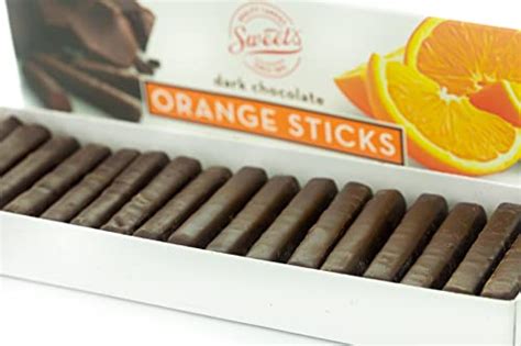 Sweets Dark Chocolate Orange Sticks 105oz Box By Sweets Foods