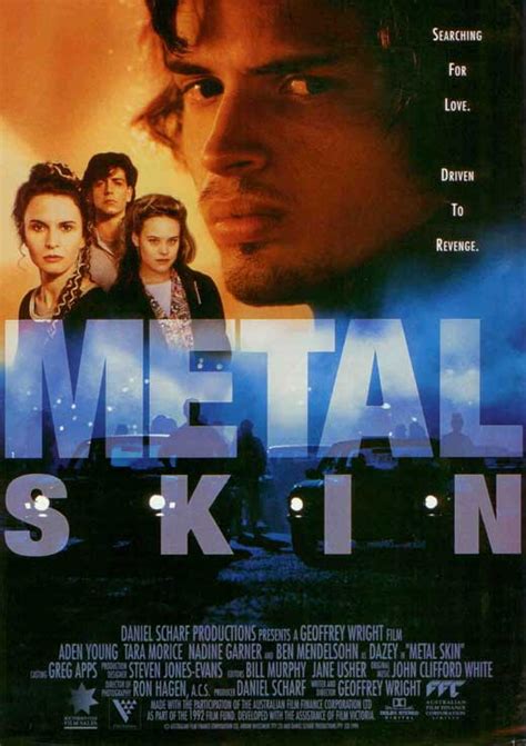 The movie deals with the controversy of cochlear implants within the deaf community, and it's a very powerful, emotional work with excellent performances. Metal Skin Movie Posters From Movie Poster Shop
