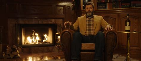 Does directv offer a yulelog channel? Nick Offerman and Lagavulin Present the Best Virtual Yule ...