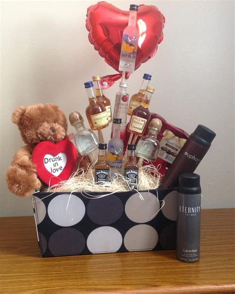 This valentines day gift for him will hit him in both places. Relationship Gifts For Him in 2020 | Gift baskets for him ...