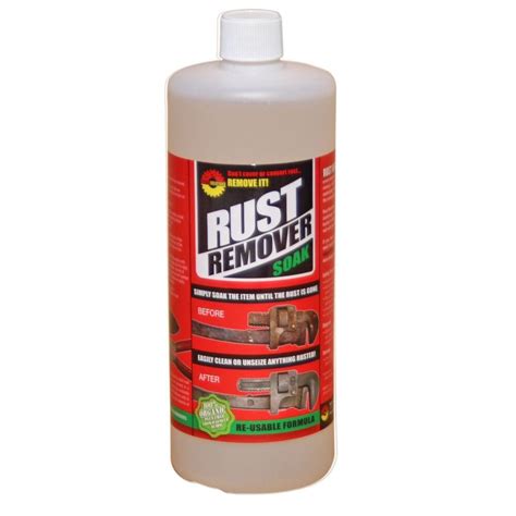 Rusted Solutions Rust Remover Liquid Soak Cost Effective Maintenance