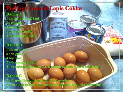 Join facebook to connect with puding gula hangus and others you may know. Dari Dapur Ummu: Resipi Puding Karamel Lapis Coklat