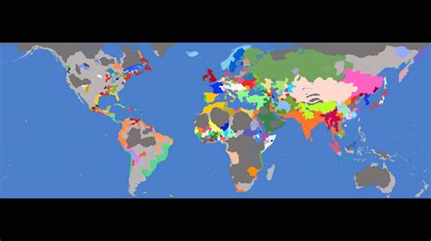 Eu 4 Orissa Game World Map 1445 1820 Youtube
