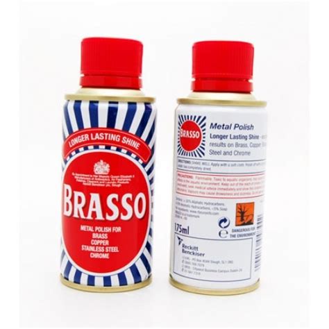 Brasso Brass Polish 175ml Metal Polish And Cleaners Housekeeping