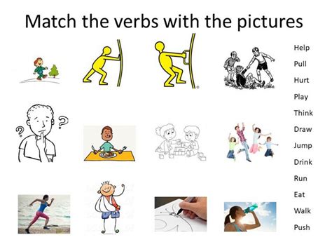 verbs interactive worksheet