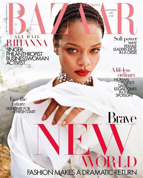 Rihanna Vogue Magazine Uk May 2020 British Edition New 2 Yourcelebritymagazines