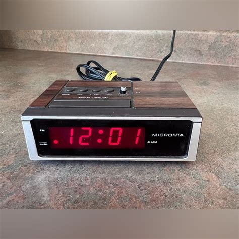 Micronta Other Micronta 98 Vintage Alarm Clock Poshmark