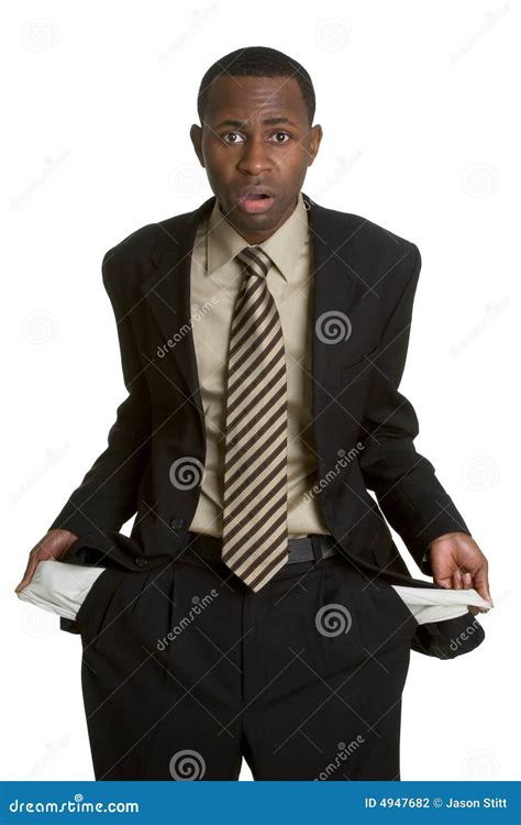 Broke Man Stock Photography Image 4947682