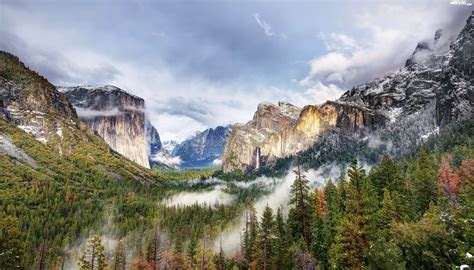 Stany Zjednoczone Stan Kalifornia Park Narodowy Yosemite Dolina