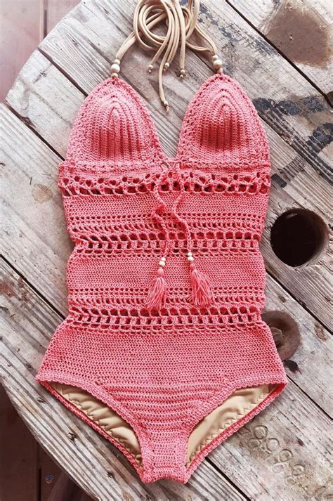 crochet swimsuit 30 beautiful beach knitted swimsuit patterns you must knit today new 2019