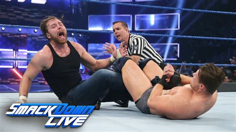 dean ambrose vs the miz intercontinental title match smackdown live wwe dean ambrose