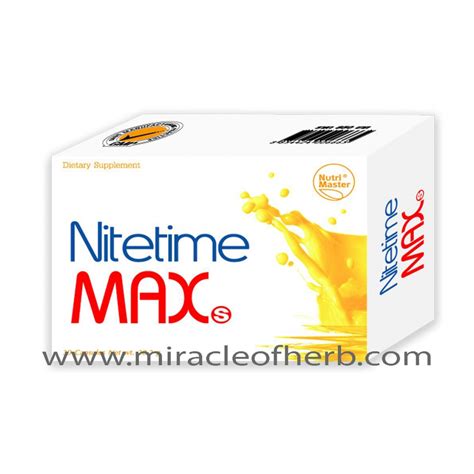 Nutri Master Nitetime Maxs 30 Capsules