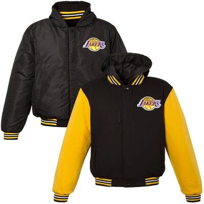 Los angeles lakers starter x black label uo jacket men's small black. Youth Boy's Los Angeles Lakers Black/Yellow Reversible ...
